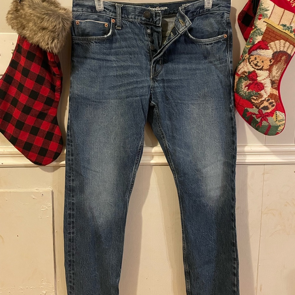 Goodfellow Mens Slim Straight Jeans